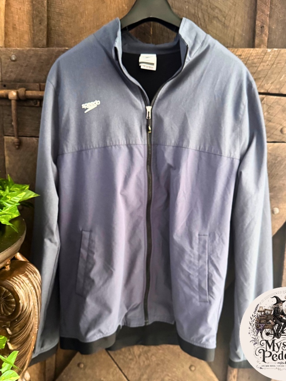 Speedo Blue and Grey Jacket
